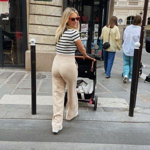 Aritzia Wilfred Alanya pant - beige